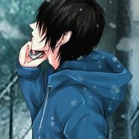 动漫悲伤男生头像