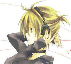 戴耳机的动漫男生头像_卡通头像_qq头像网站-11kb