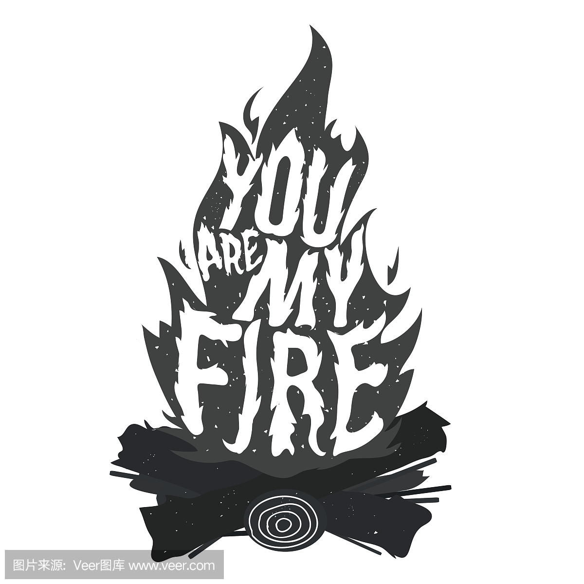 问候,绘画插图,字体,复古风格