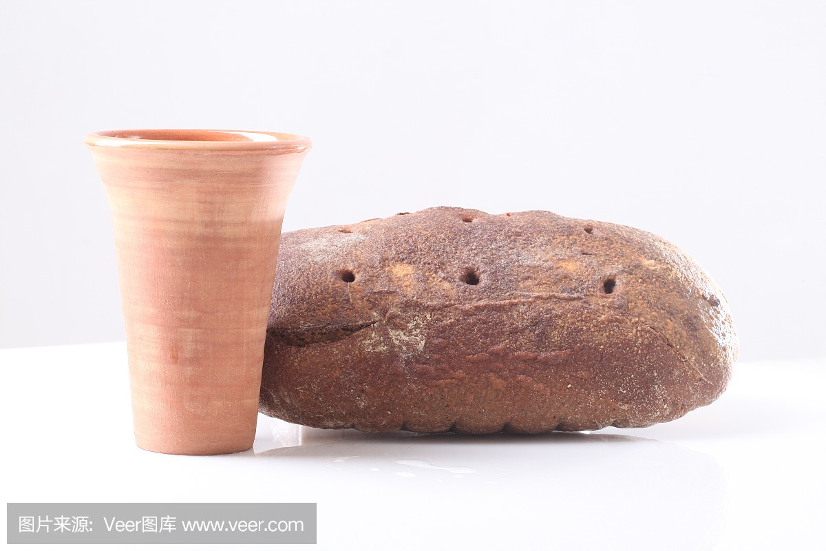 粘土,早餐,桌子,水平画幅