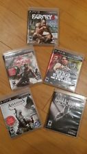Lot of 5 PS3 Games eBay Lot of 5 PS3 Games eBay