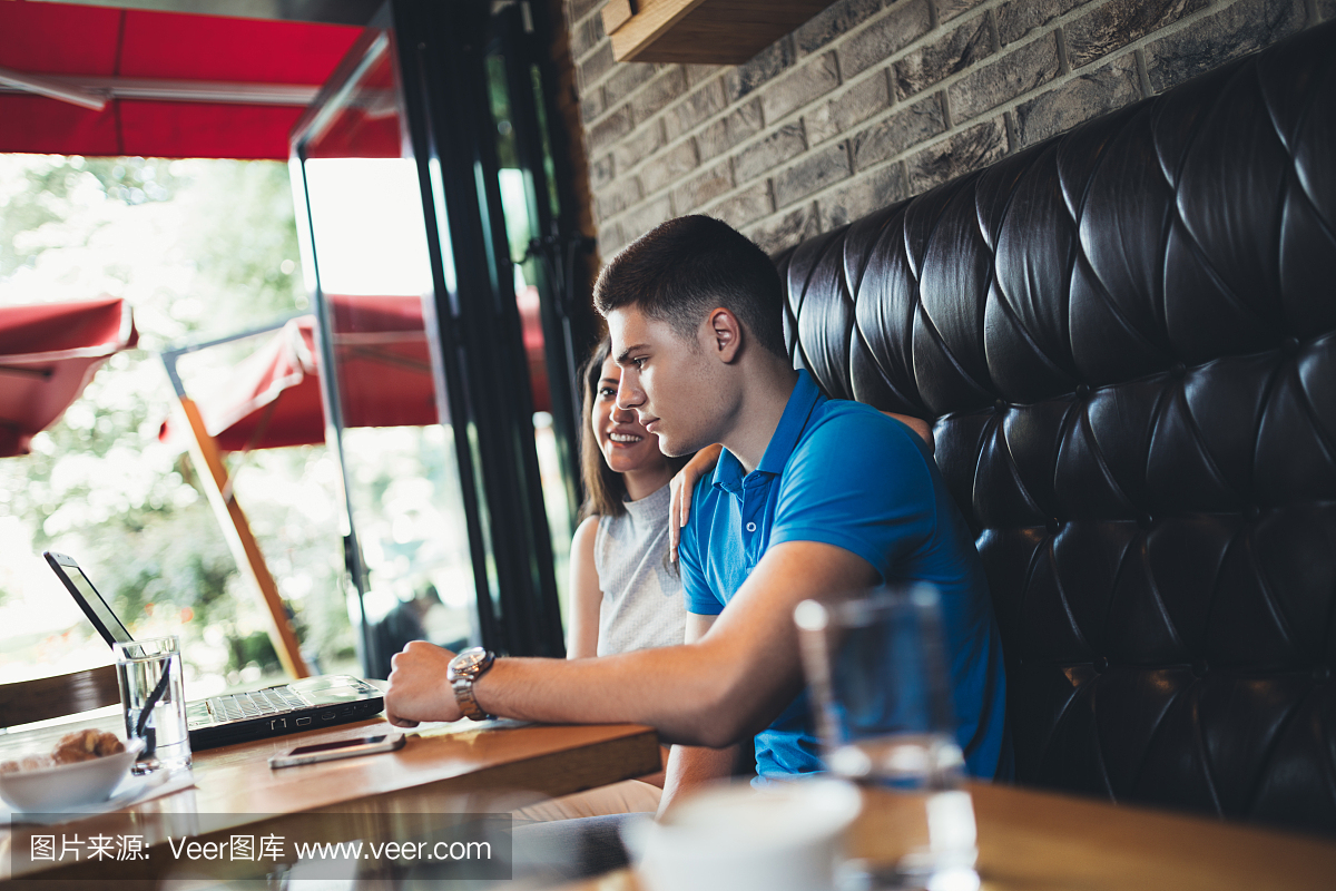 笔记本电脑,水平画幅,影片,美人