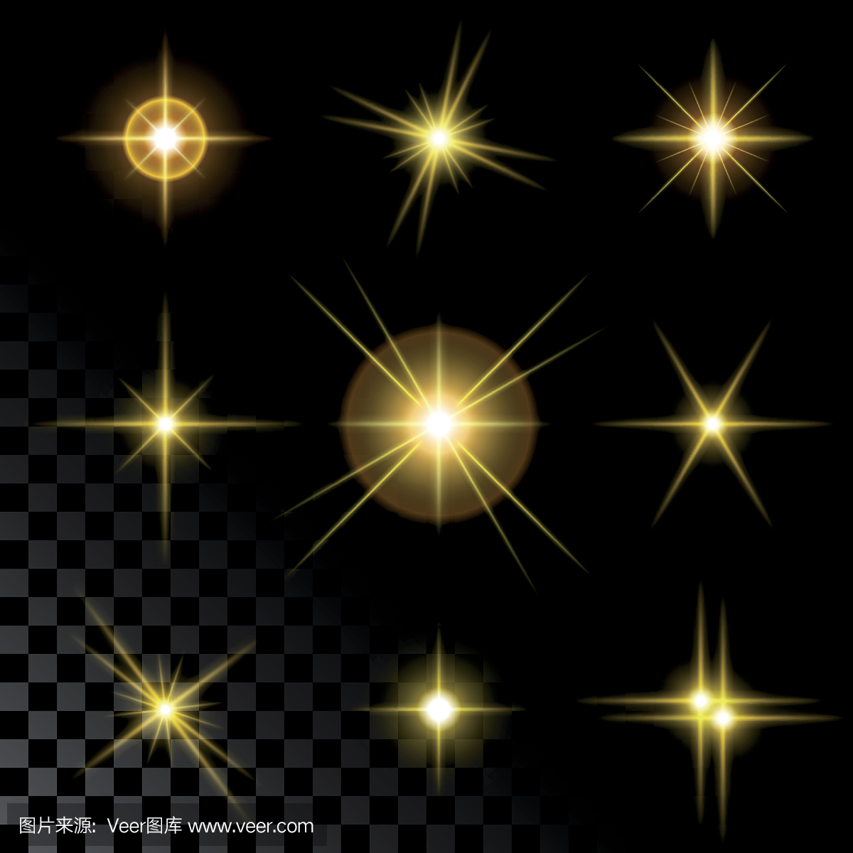 绘画作品,夜晚,绘画插图,符号