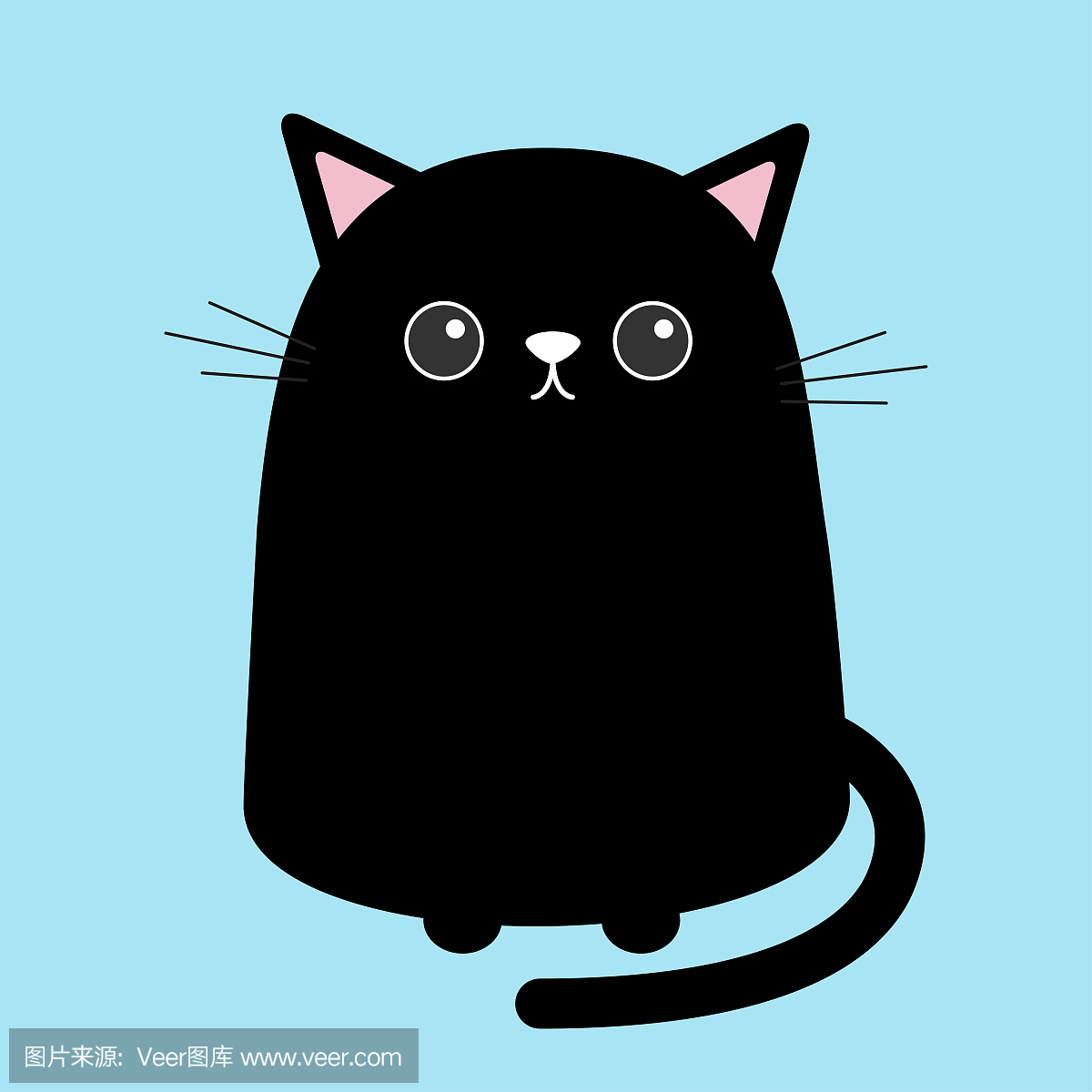 万圣节黑猫背景 免费图片 - Public Domain Pictures