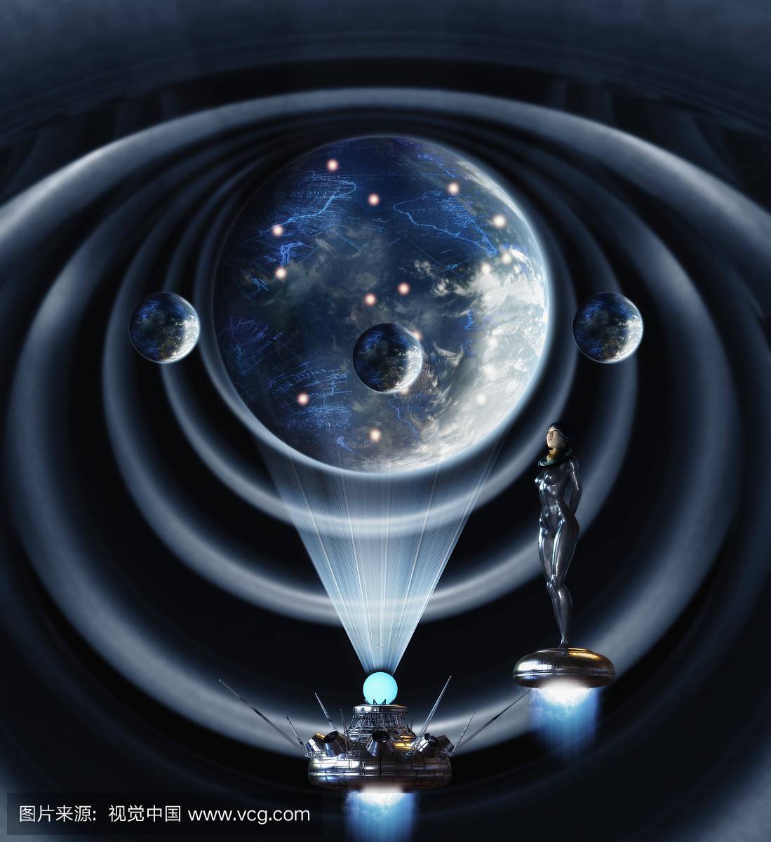 投射,射线,幻灯,投影