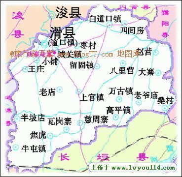 河南安阳旅游地图图片