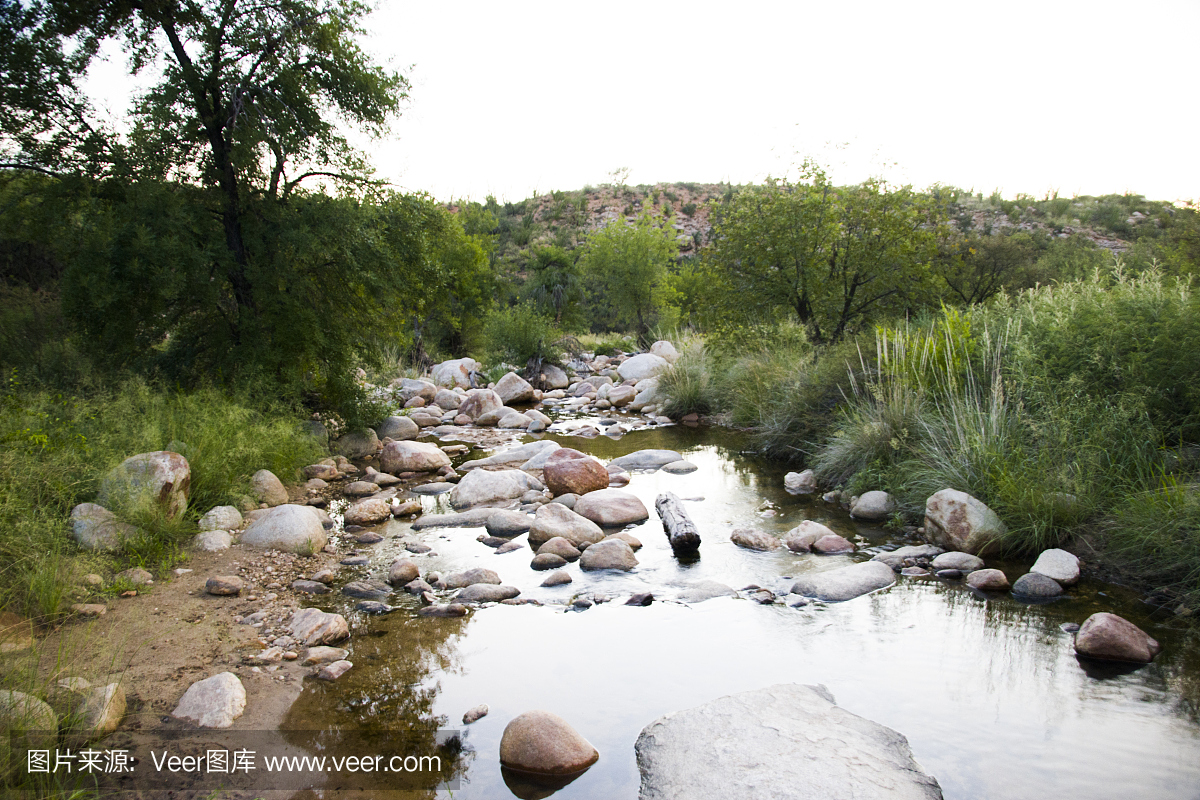 日落后的罗梅罗峡谷