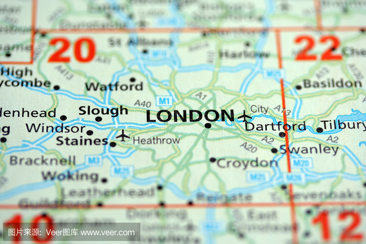 伦敦地图位置