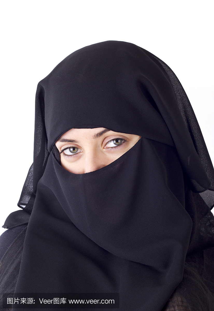 一个穆斯林女人的肖像