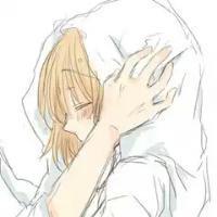 动漫手绘情侣qq头像一左一右 愿意不嫌弃我幼-6kb