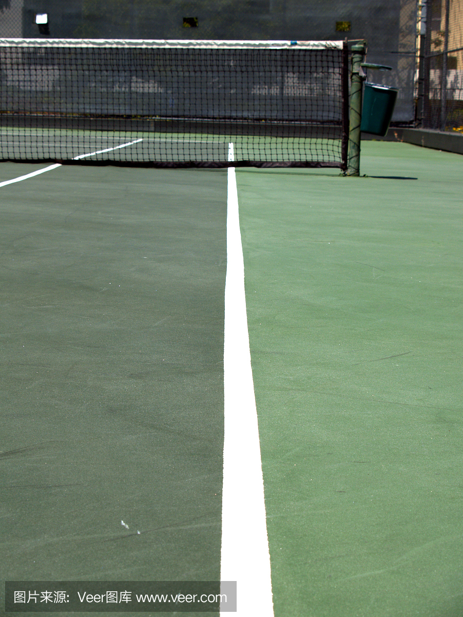 网球场边线