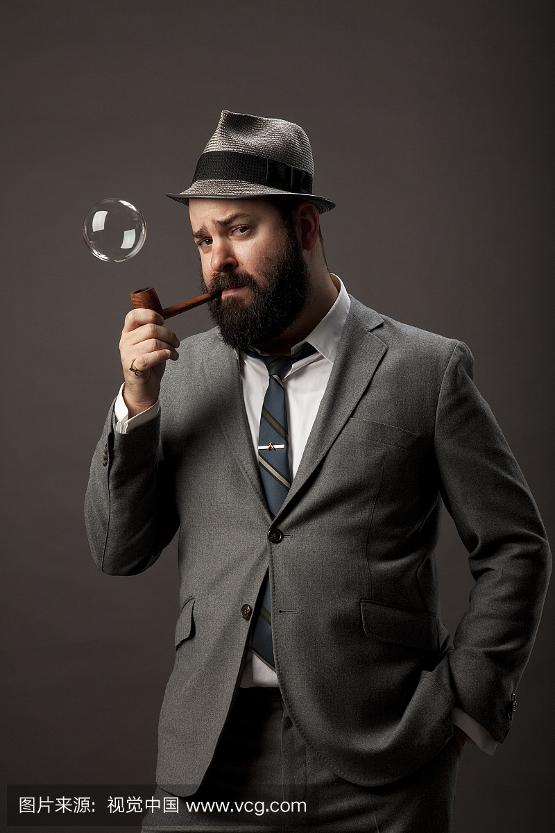 烟斗,抽管烟者,抽烟斗,抽烟斗的