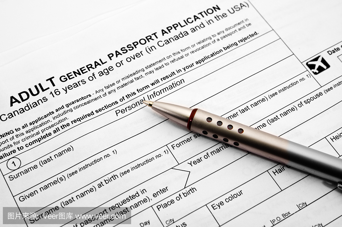 护照申请表