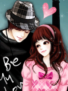 唯美手机壁纸 动态情侣壁纸-81kb