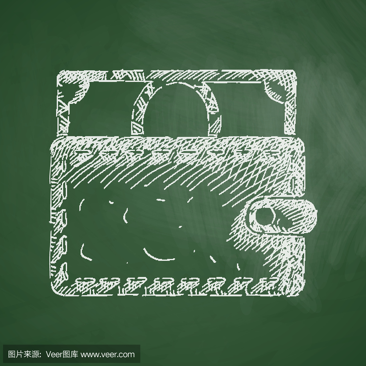 个人随身用品,画画,赚钱,绘画插图