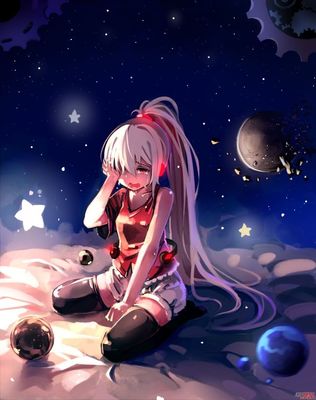 动漫头像女生放声大哭,动漫女生大哭图片,哭泣-71kb