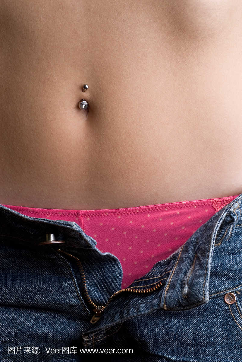 脐钉,脐扣,环状肚脐饰品,环状脐钉