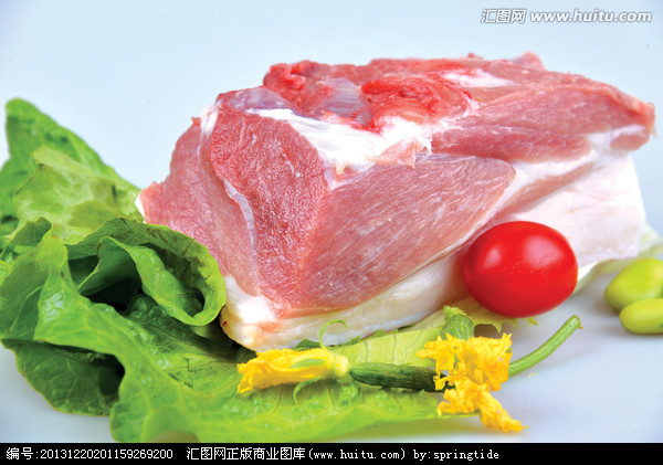 后腿肉夹心肉生鲜土餐饮,其它,猪肉食品,v餐饮玉米面酸值脂肪高图片