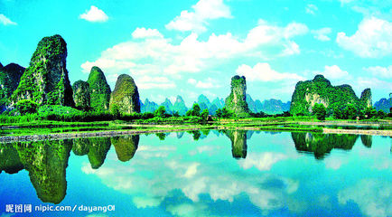 桂林山水高清风景图