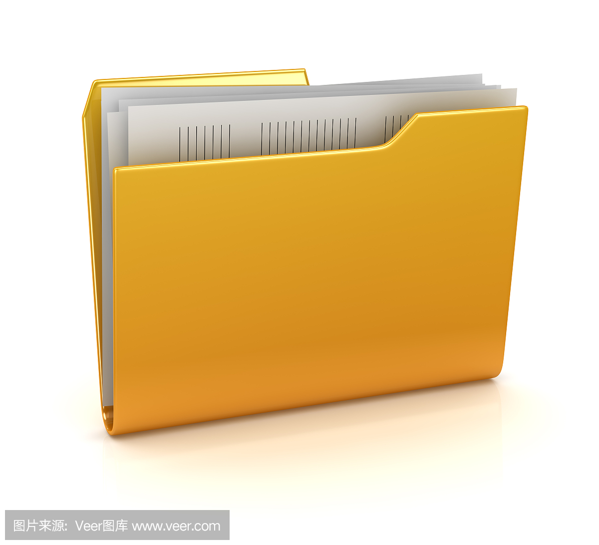 文件在黄色文件夹中