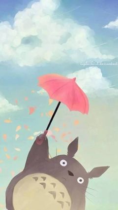 梦幻龙猫壁纸,宫崎骏唯美经典动漫-44kb