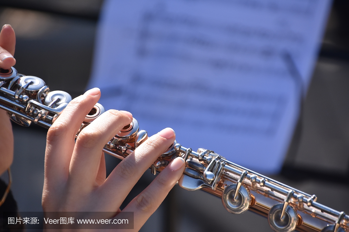 在管乐器上播放