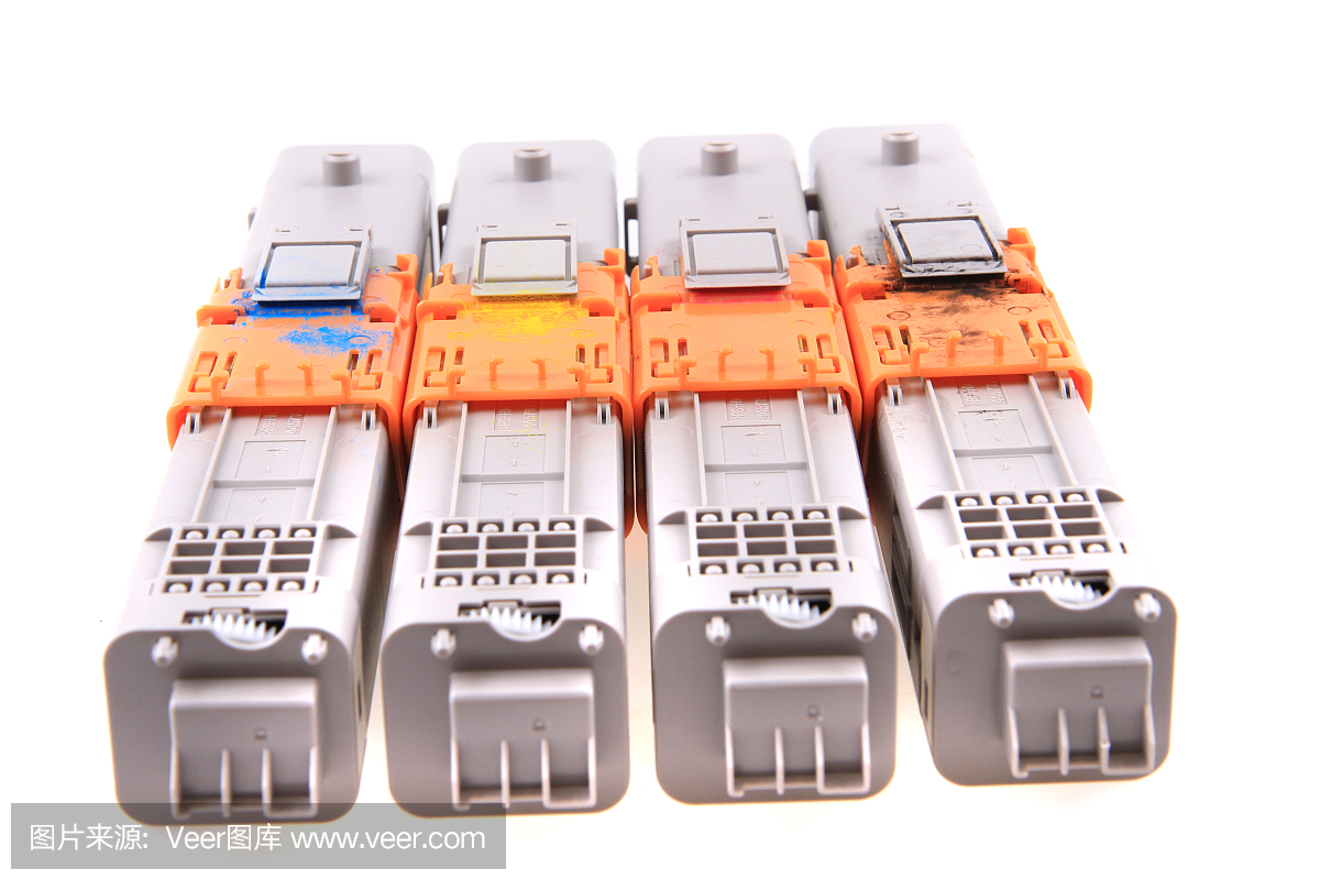 黄色,红色,打印机,英文字母K