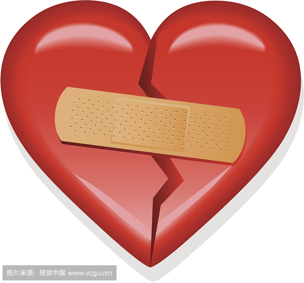 破碎的心 - 修补