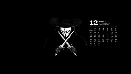 v字仇杀队黑色壁纸
