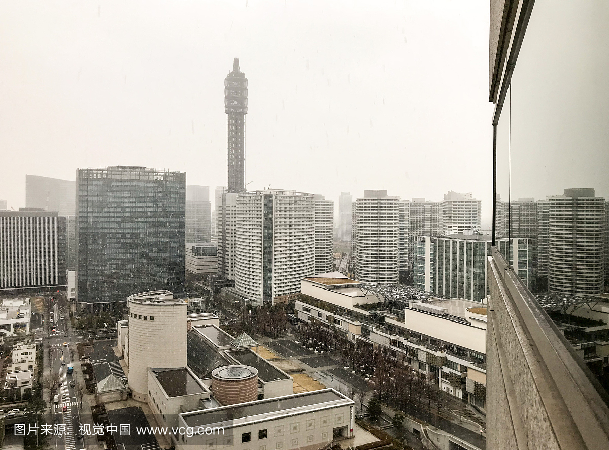 2018年在横滨出现下雪
