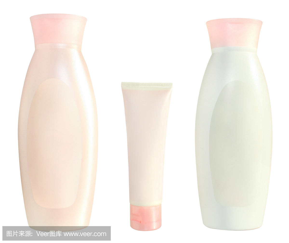 沐浴露，乳液和乳液。