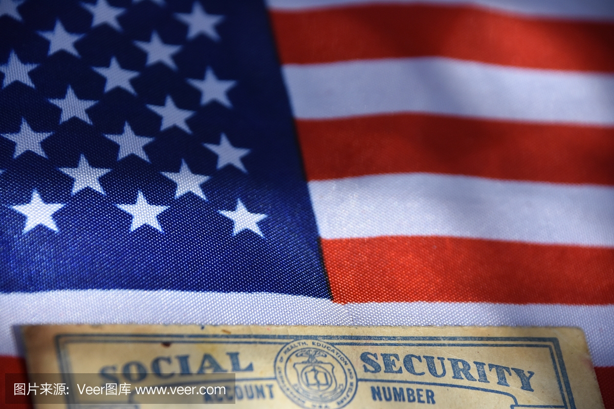 社会保障和美国国旗