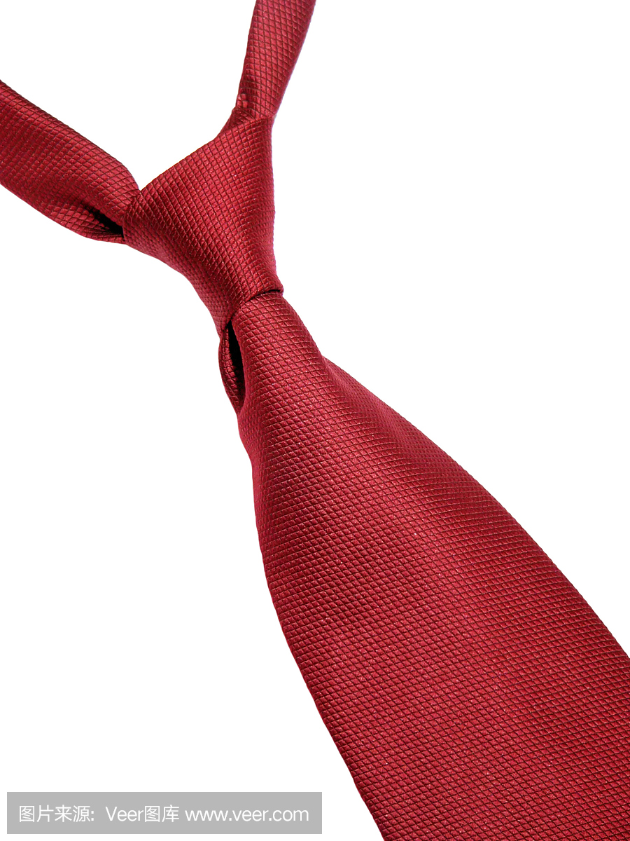 服装。红领带