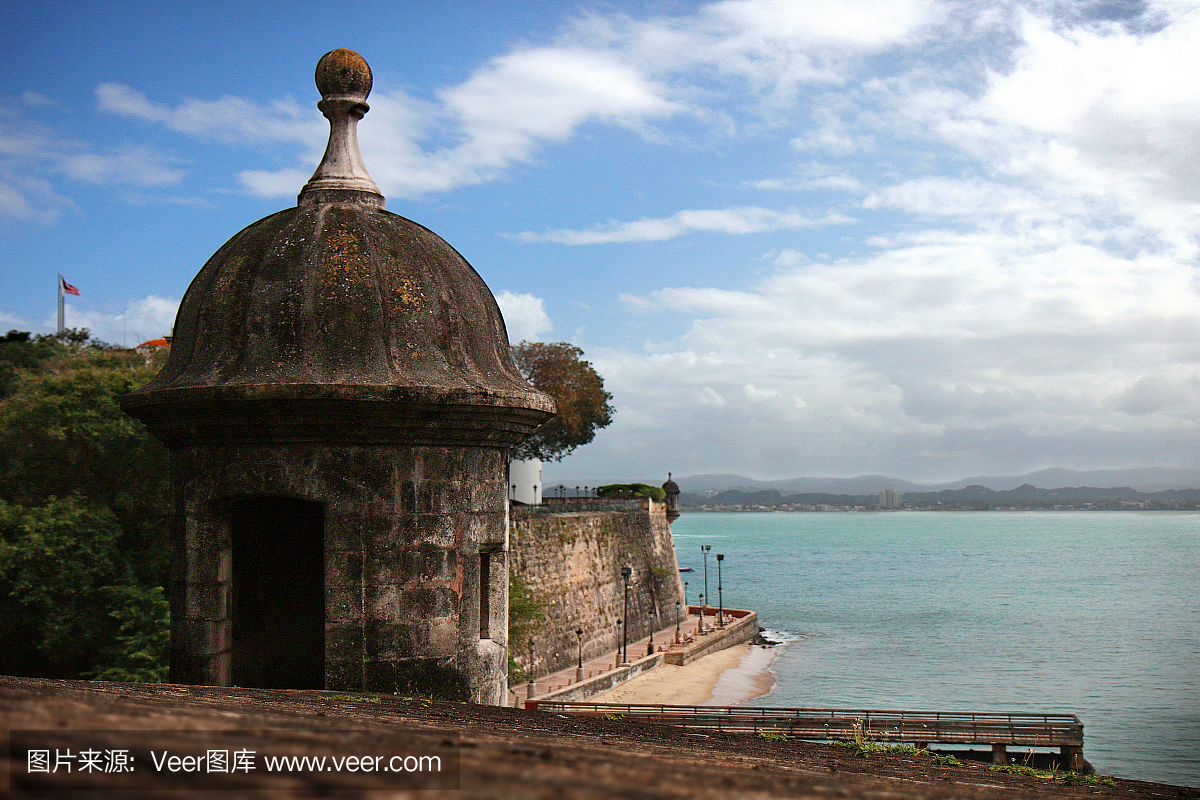 圣胡安,波多黎各,旅游目的地,水平画幅