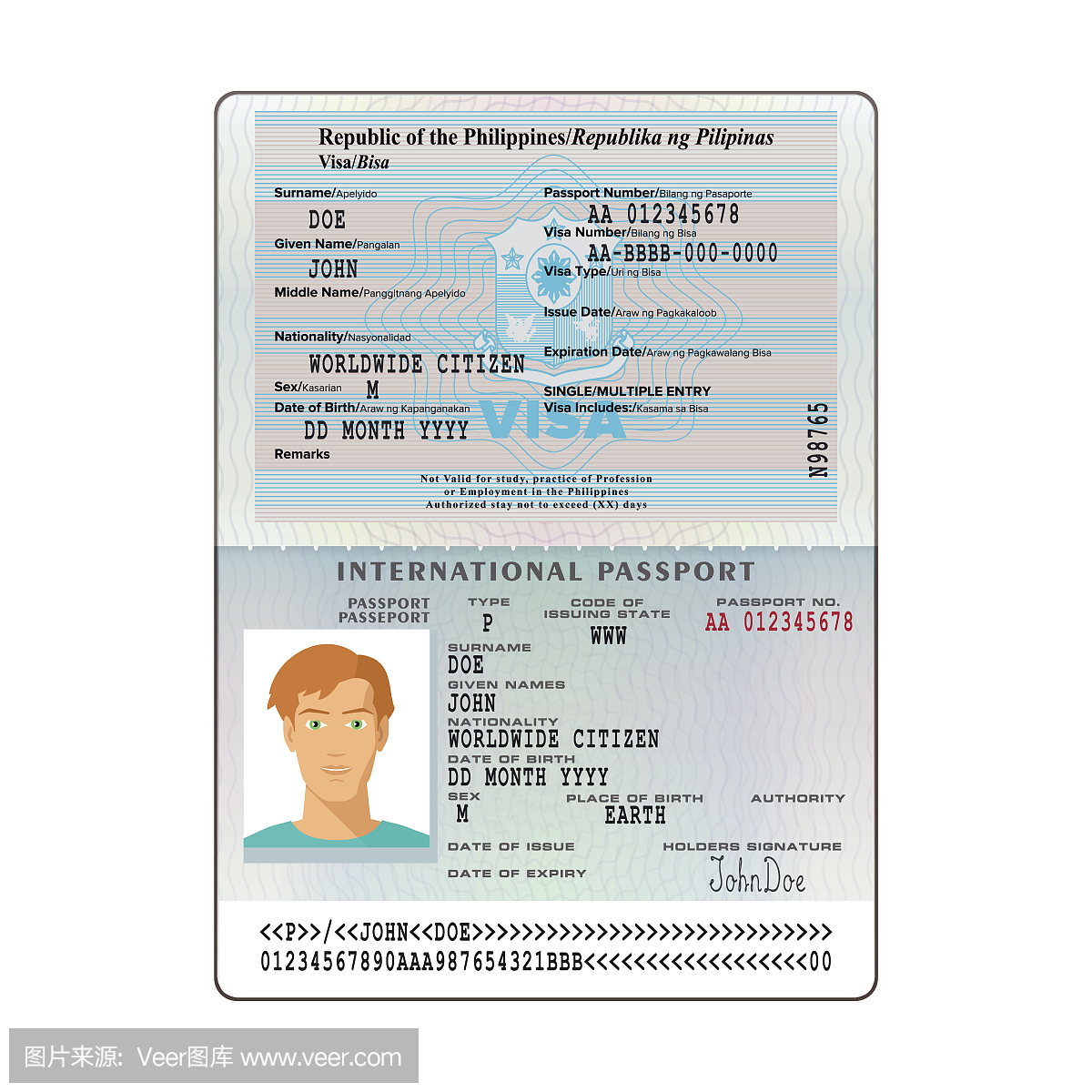 护照印章,签准章,护照印,护照图章