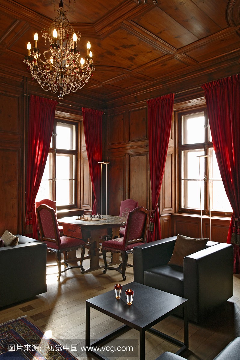 城堡,欧洲城堡,私人城堡,舱面室