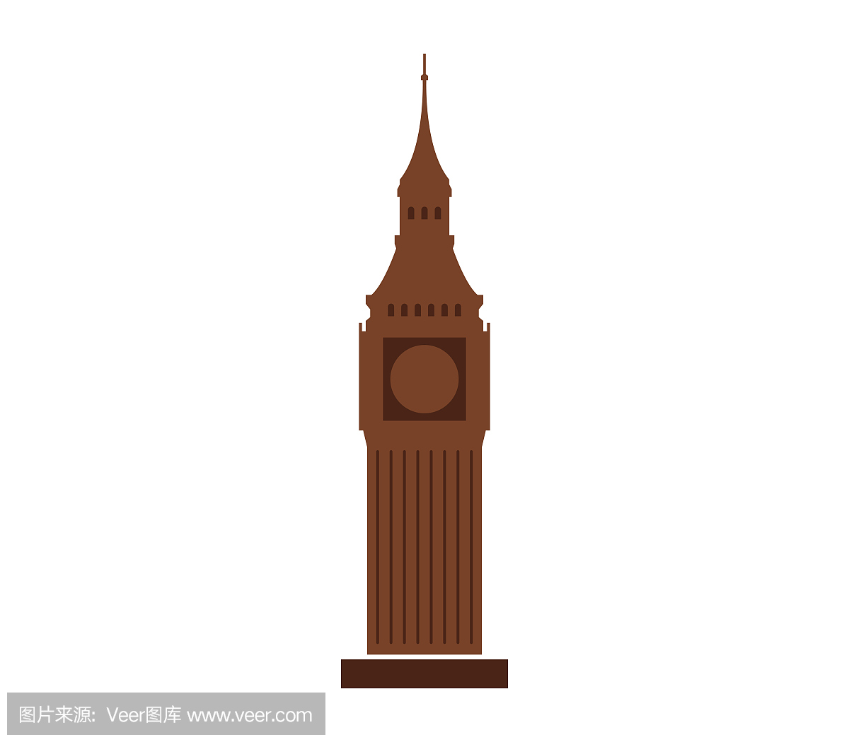 钟塔,屋顶钟,英语,英文