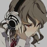 闭眼女生头像(2)_ 女生头像 动漫女生闭眼头像-9kb