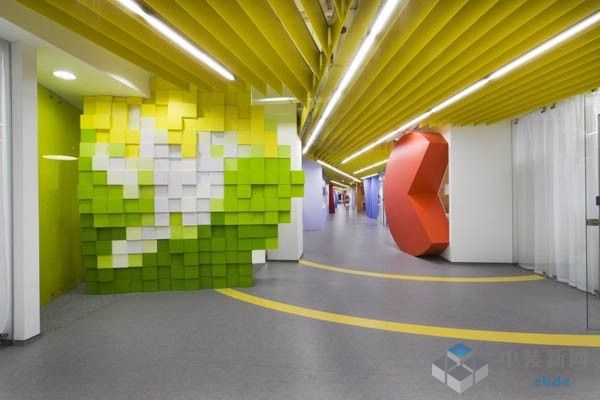创意空间 俄罗斯yandex办公室设计图片