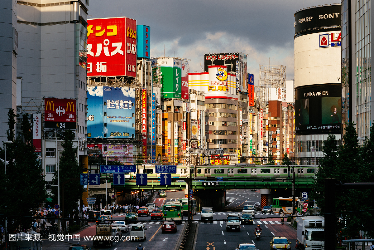 东京新宿景观