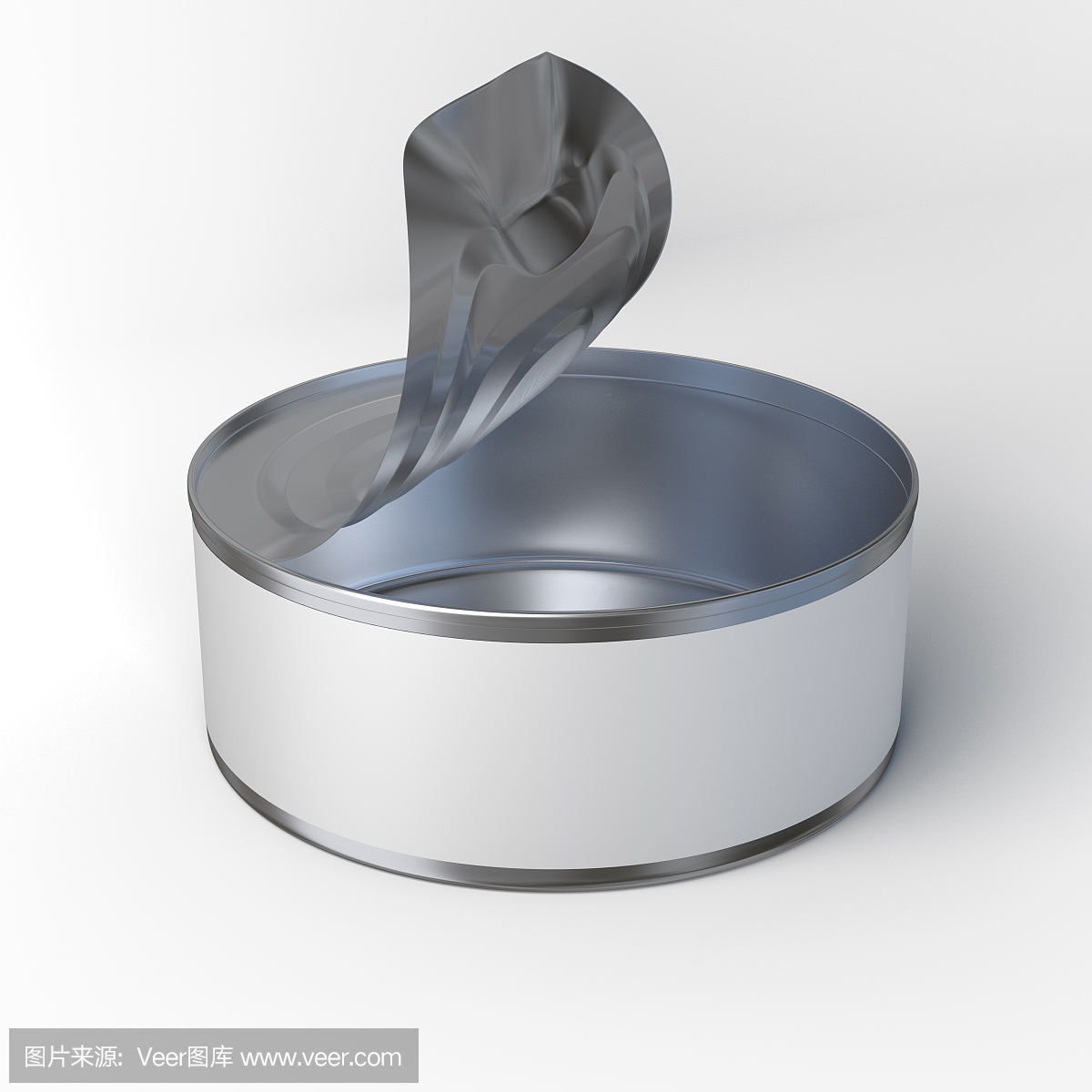 tin Can 3D-rendering