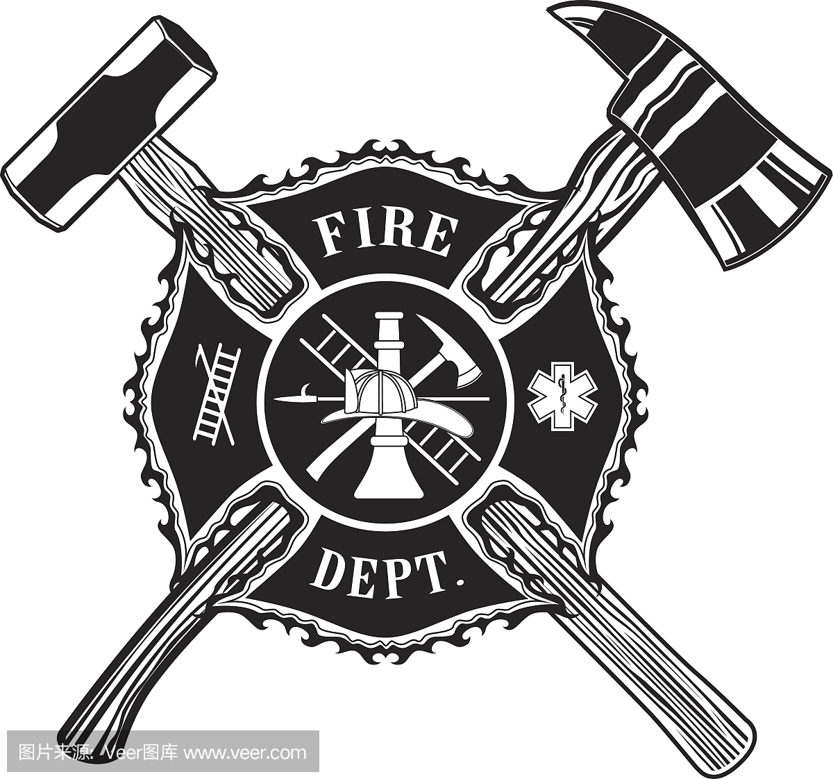 马尔他十字勋章,马尔他十字,皱叶剪秋罗,马尔它十字勋章