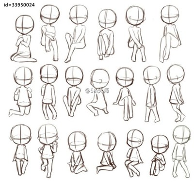 q版人物表情简笔画_q版人物表情简笔画图片大全