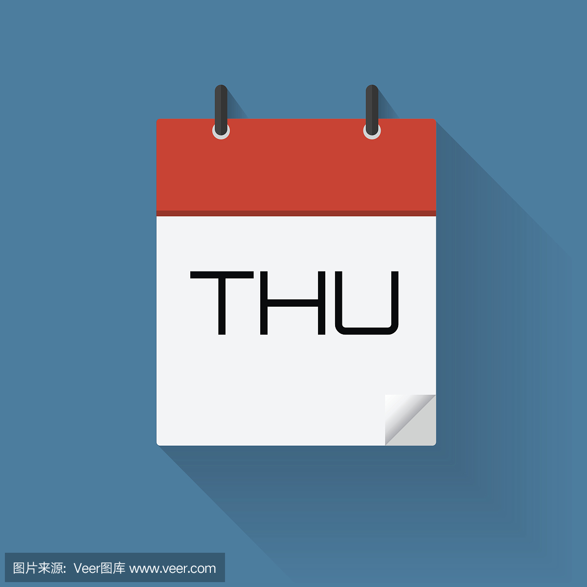 Thursday,Vector of Day of a Week Calendar Ico