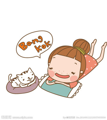 小朋友睡觉卡通图片