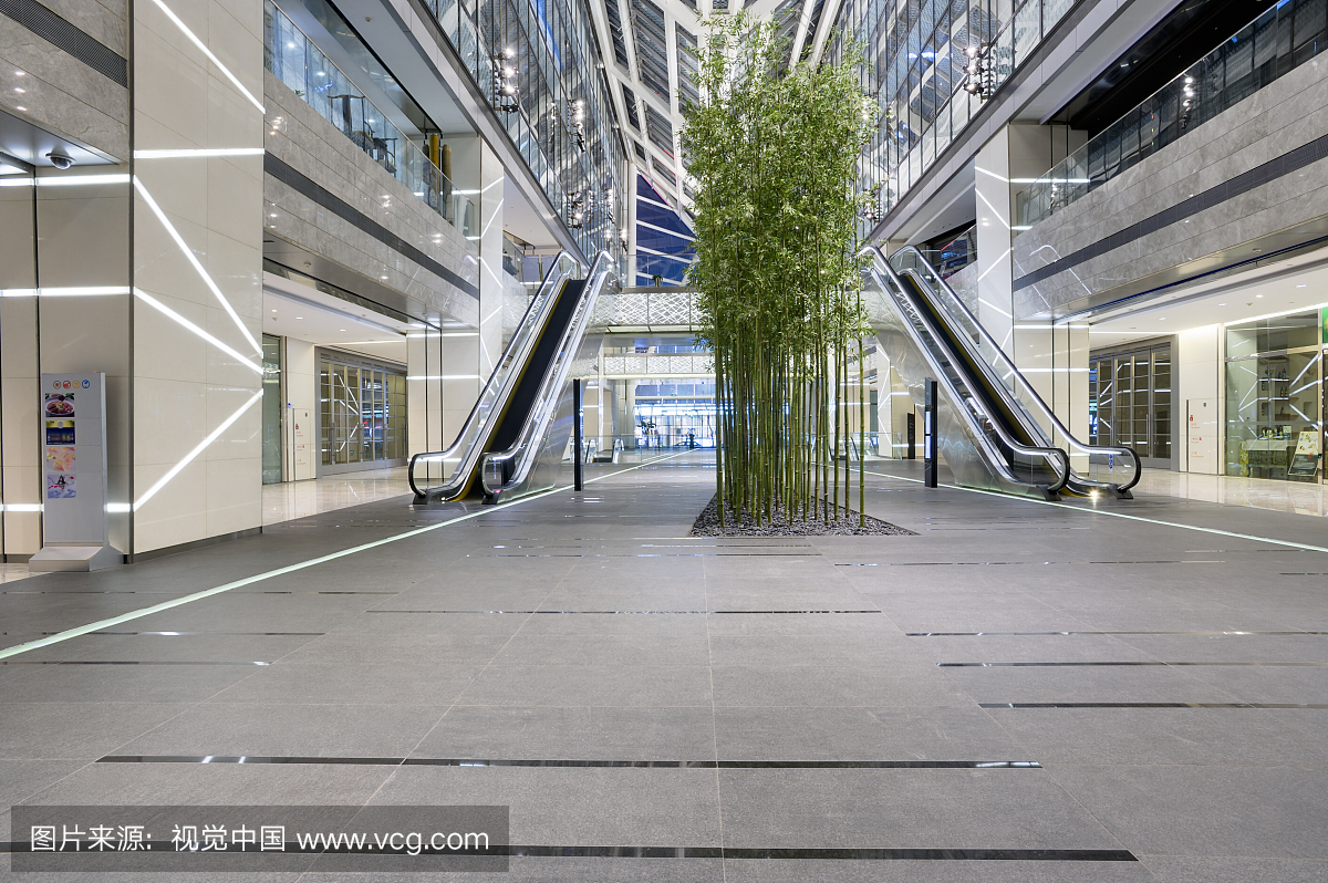 北京CBD高档写字楼豪华大厅