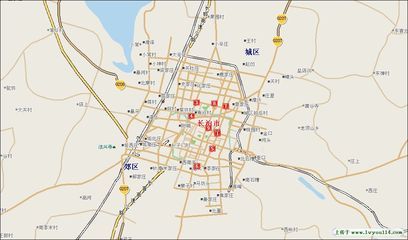 长治市旅游景点地图图片