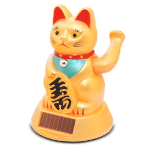 动态招财猫壁纸图片