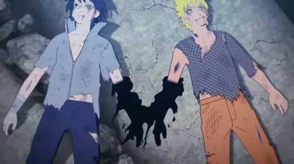 鸣人vs佐助(上)终结谷最后一战,麒麟术再现视频 火影